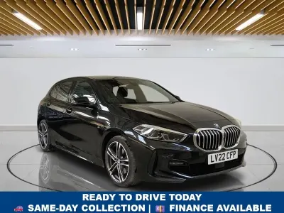 Used BMW 118 M Sport 136 HP (100 kW) 2022 Black Hatchback