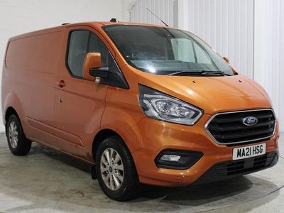 Used Ford Transit Custom Limited 130 HP (95 kW) 2021 Orange Van