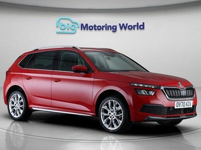 Used Skoda Kamiq SE L 116 HP (85 kW) 2020 Red SUV