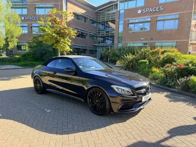 Begagnad Mercedes C63 AMG Premium 476 HK (350 kW) 2017 Svart Cab