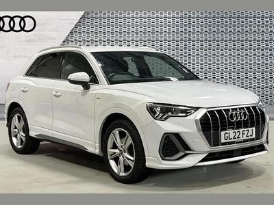 Używany Audi Q3 S-Line 150 KM (110 kW) 2022 Biały SUV