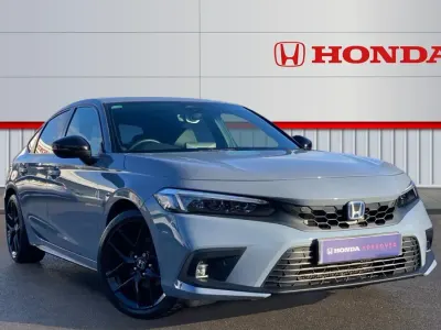 Używany Honda Civic Hybrid 143 KM (105 kW) 2023 Szary Hatchback