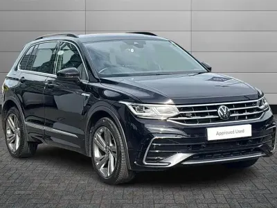 Used VW Tiguan R-line Edition 150 HP (110 kW) 2023 Black SUV