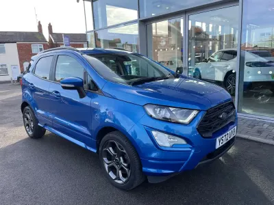 Begagnad Ford Ecosport ST-Line 125 HK (91 kW) 2022 Blå SUV