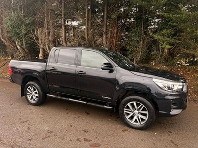Black Used 2020 Toyota HiLux Pickup | £18,999 (Expensive)