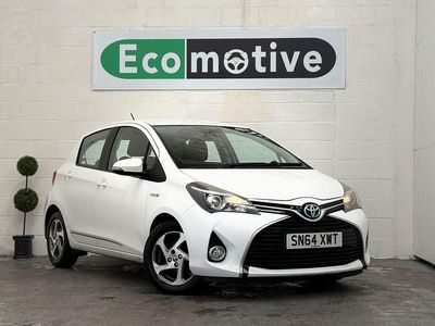 Used Toyota Yaris Hybrid 2015 White Hatchback