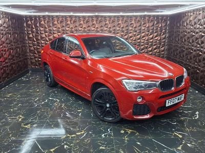 Used BMW X4 M Sport 190 HP (139 kW) 2015 Red SUV