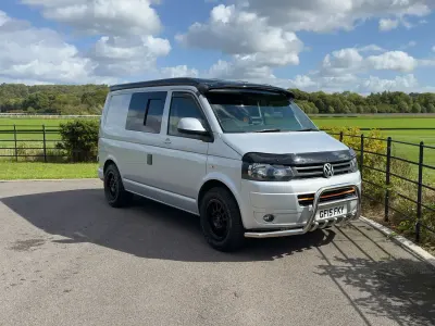 Used VW T5 Highline 102 HP (75 kW) 2015 Silver Van