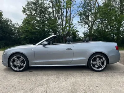 Used Audi Cabriolet S-Line 240 HP (176 kW) 2011 Silver Cabriolet