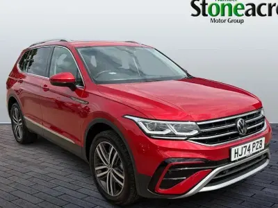 Used VW Tiguan Allspace Elegance 150 HP (110 kW) 2024 Red SUV