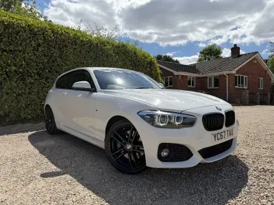 Used BMW 118 M Sport 2017 White Hatchback