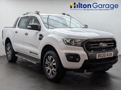 White Used 2020 Ford Ranger Wildtrack Pickup | £19,500 (Fair price)
