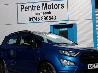 Used Ford Ecosport ST-Line 140 HP (102 kW) 2019 Blue SUV
