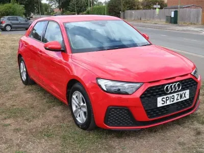 Used Audi A1 Sportback Design 116 HP (85 kW) 2019 Red Hatchback