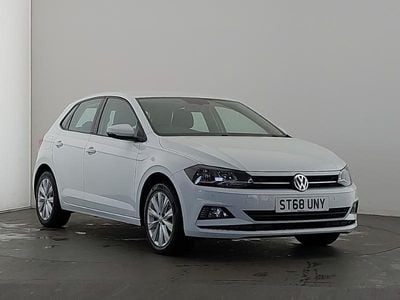 White Used 2018 VW Polo SEL Hatchback | £12,998 (Fair price)