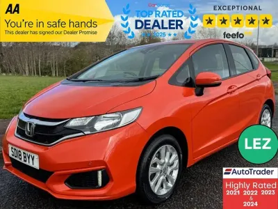 Gebraucht Honda Jazz SE 102 PS (75 kW) 2018 Orange Kleinwagen