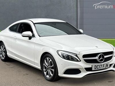 Used Mercedes C200 184 HP (135 kW) 2017 White Coupe