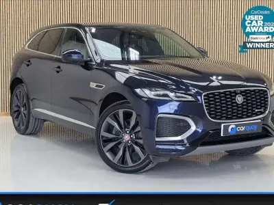 Used Jaguar F-Pace R-Dynamic 204 HP (150 kW) 2021 Blue SUV
