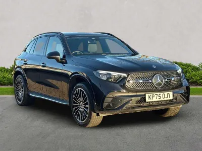 Used Mercedes GLC300e AMG line 2025 Black Estate