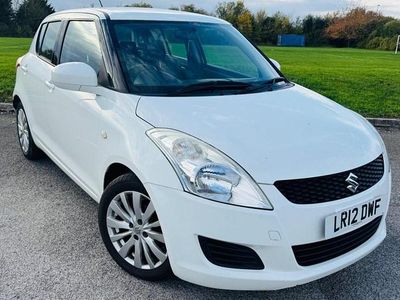 White Used 2012 Suzuki Swift SZ3 Hatchback | £2,290 (Fair price)