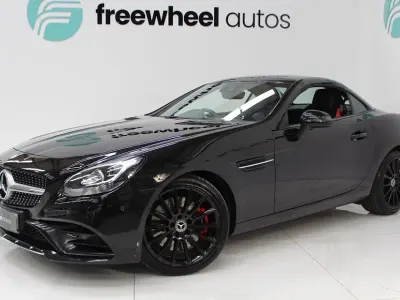 Used Mercedes SLC300 AMG line 2017 Black Cabriolet