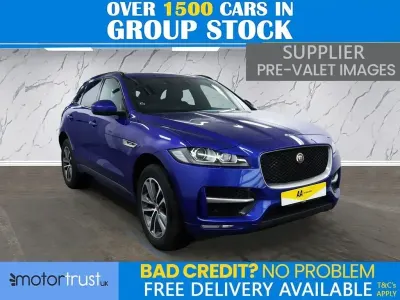 Begagnad Jaguar F-Pace R-Sport 180 HK (132 kW) 2019 Blå SUV