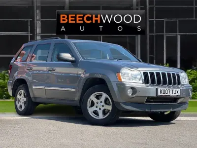 Used Jeep Grand Cherokee Limited 218 HP (160 kW) 2007 Grey SUV