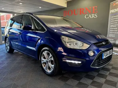 Usado Ford S-MAX Titanium 115 HP (84 kW) 2014 Azul Monovolume