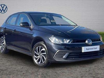 Used VW Polo Life 95 HP (69 kW) 2024 Black Hatchback