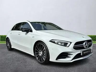 Used Mercedes A35 AMG Executive 2022 White Hatchback