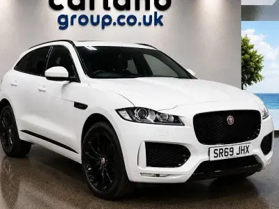 Used Jaguar F-Pace Chequered Flag 180 HP (132 kW) 2019 White SUV