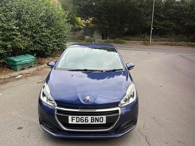 Blue Used 2016 Peugeot 208 Active Hatchback | £4,995 (Fair price)