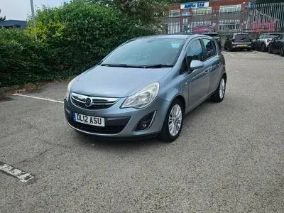 Used Vauxhall Corsa 100 HP (73 kW) 2012 Silver Hatchback