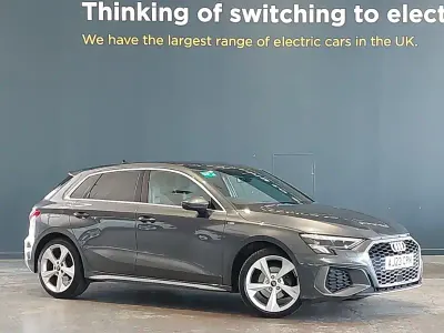 Used Audi A3 S-Line 110 HP (80 kW) 2023 Grey Sedan