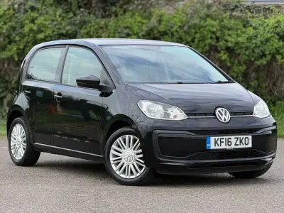 Used VW up! move up! 60 HP (44 kW) 2016 Black Hatchback