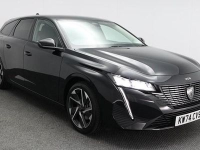 Used Peugeot 308 SW Allure 129 HP (94 kW) 2024 Black Estate