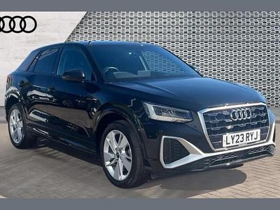 Begagnad Audi Q2 S-Line 147 HK (108 kW) 2023 Svart SUV