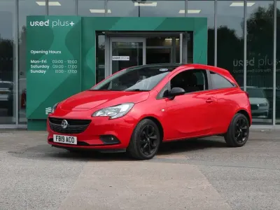 Used Vauxhall Corsa 75 HP (55 kW) 2019 Red Hatchback