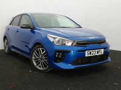 Used Kia Rio GT-Line S 2023 Blue Hatchback