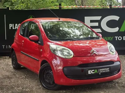 Used Citroën C1 67 HP (49 kW) 2008 Red Hatchback