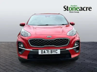 Used Kia Sportage 130 HP (95 kW) 2021 Red SUV