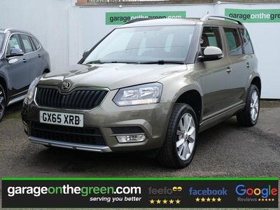 Used Skoda Yeti SE 110 HP (80 kW) 2015 Jungle green metallic SUV