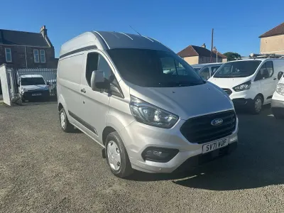 Used Ford Transit Custom Trend 130 HP (95 kW) 2021 Silver Van