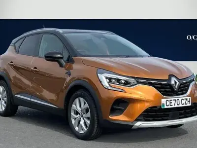 Used Renault Captur Iconic 100 HP (73 kW) 2020 Orange/black SUV