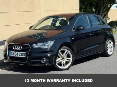 Used Audi A1 Sportback S-Line 140 HP (102 kW) 2014 Black Hatchback