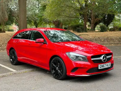 Used Mercedes CLA180 2017 Red Coupe