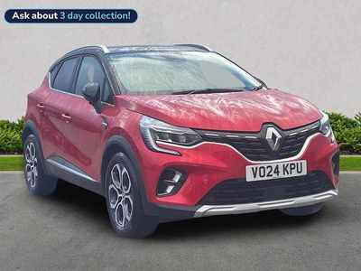 Red/black Used 2024 Renault Captur Techno SUV | £15,899 (Fair price)