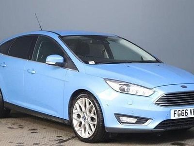 Used Ford Focus Titanium X 2016 Blue Hatchback
