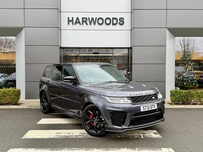 Grey Used 2021 Land Rover Range Rover Sport SVR SUV | £50,990 (Fair price)