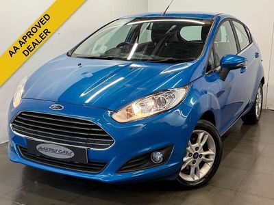 Used Ford Fiesta Zetec 2015 Blue Hatchback
